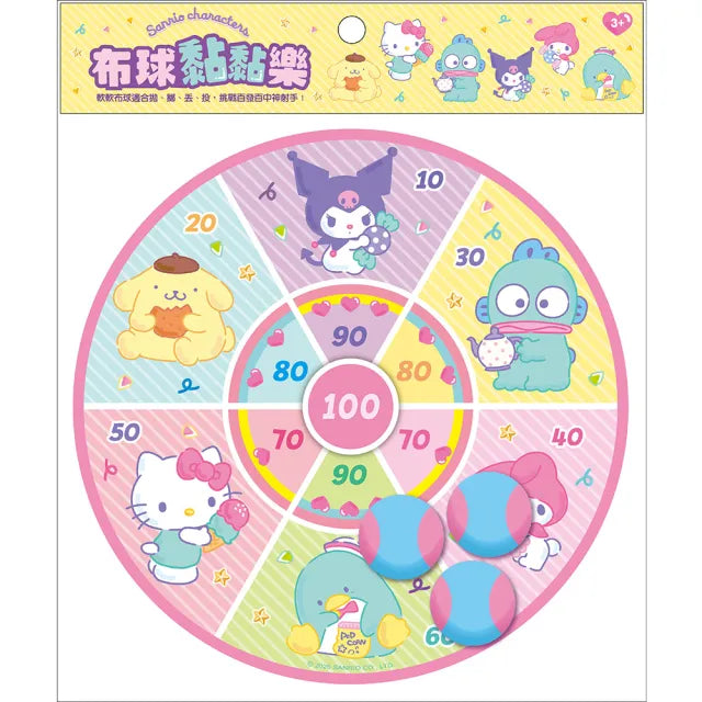 【根華出版】益智布球黏黏樂 三麗鷗明星