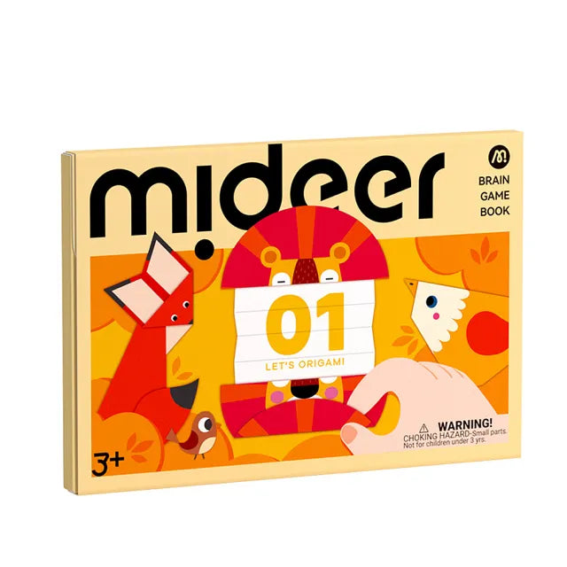 MiDeer 美術摺紙書-腦力提升(LEVEL2)