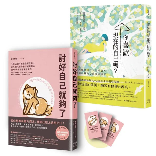 這樣的你,已經很好!療癒自我套書:《討好自己就夠了》+《你喜歡現在的自己嗎?》