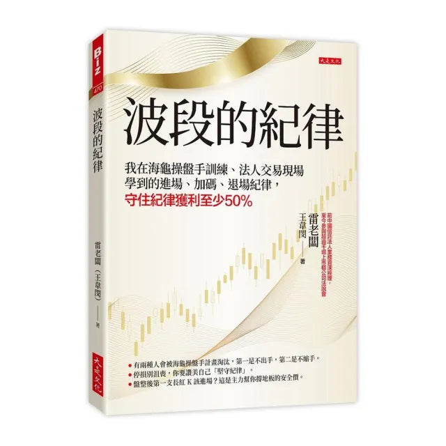 波段的紀律:我在海龜操盤手訓練、法人交易現場學到的進場、加碼、退場紀律 守住紀律獲利至少50