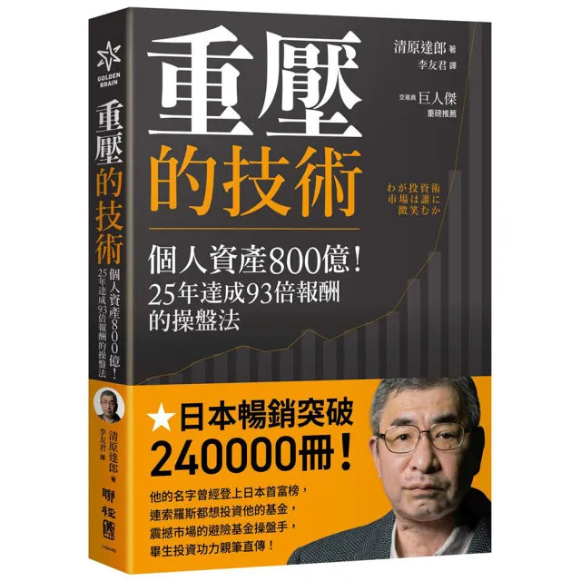 重壓的技術:個人資產800億!25年達成93倍報酬的操盤法
