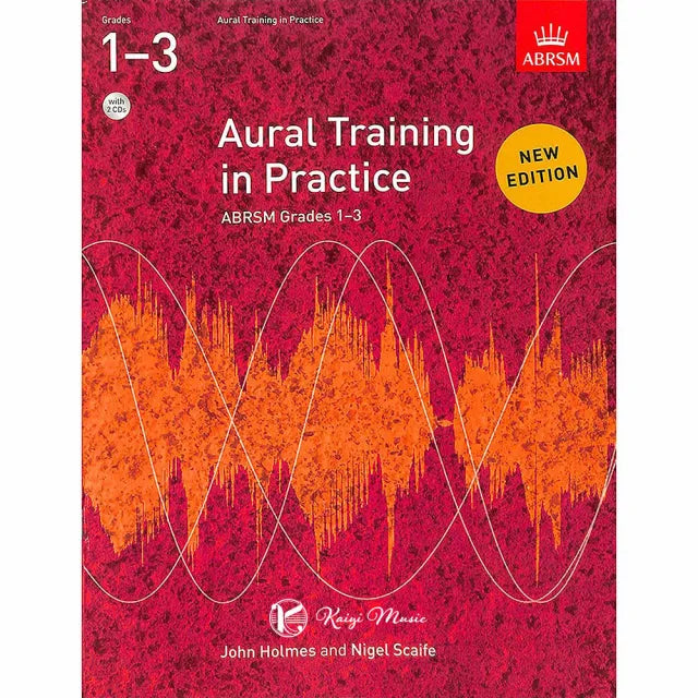 【ABRSM 英國皇家】聽力測驗練習本 第1-3級 含2片CD(Aural Training in Practice G