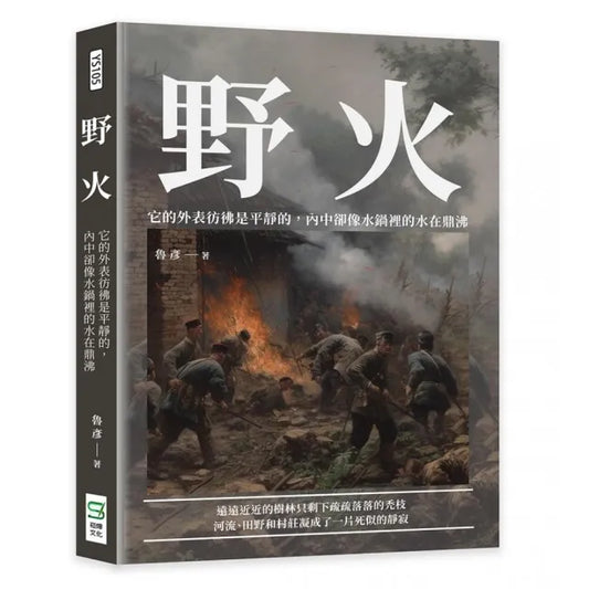 野火：它的外表彷彿是平靜的，內中卻像水鍋裡的水在鼎沸