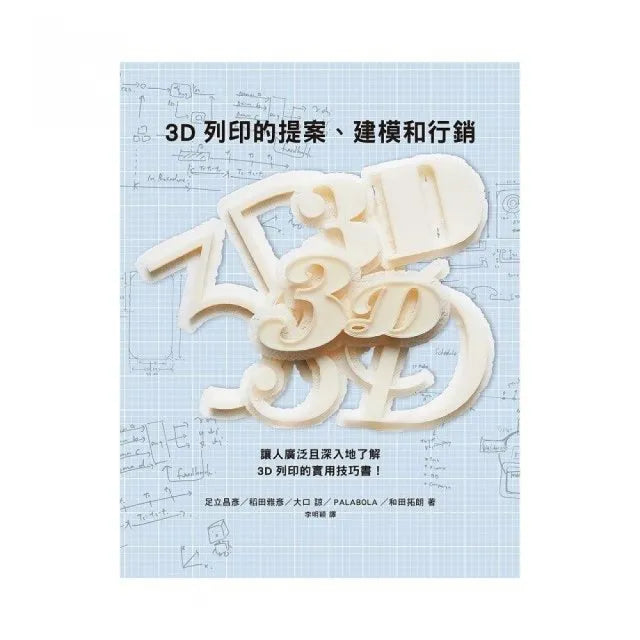3D列印的提案、建模和行銷